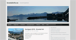 Desktop Screenshot of brandalinfo.no