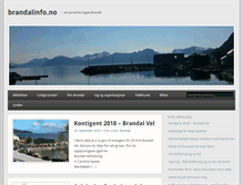 Tablet Screenshot of brandalinfo.no